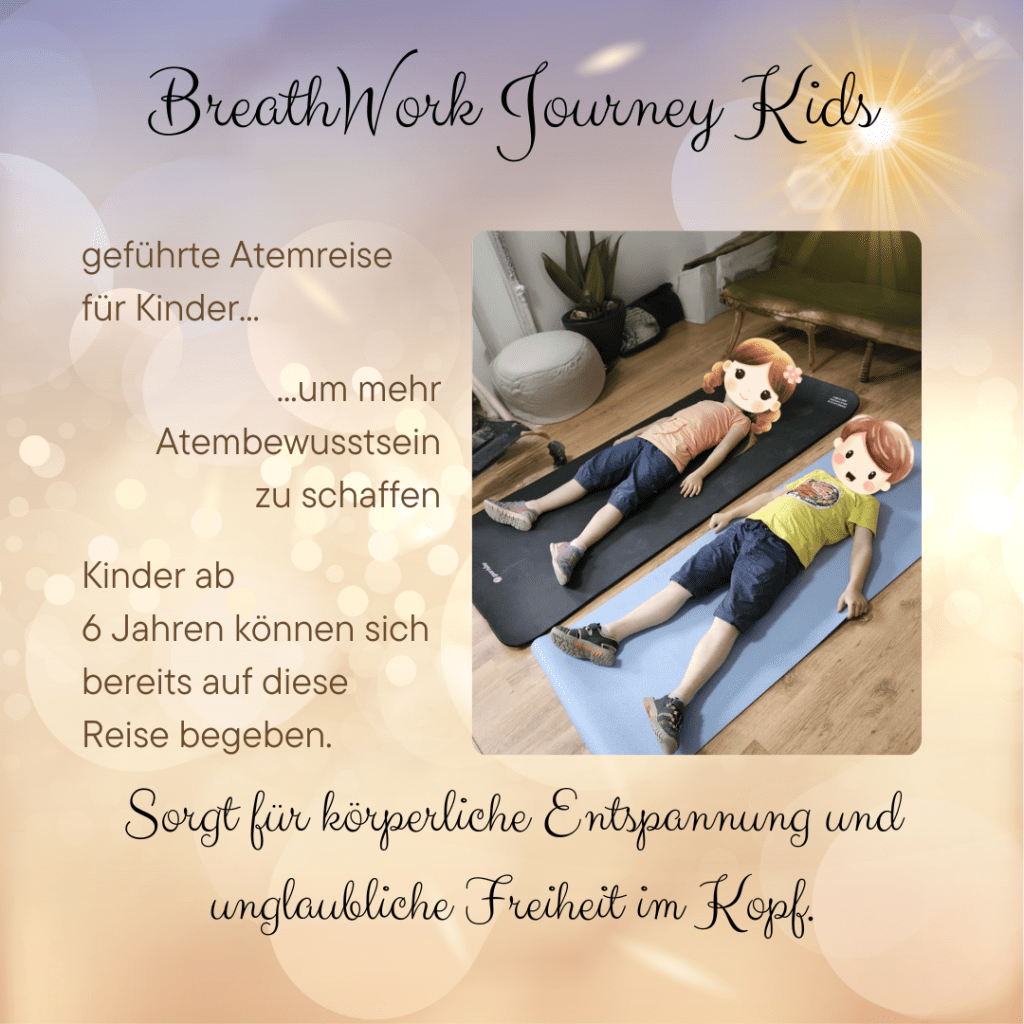Grafik zur BreathWork Journey Kids, einer geführten Atemreise für Kinder ab 6 Jahren